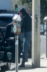DEMI MOORE Out and About in Los Angeles 02/22/2021