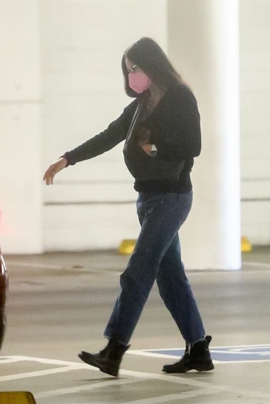 DEMI MOORE Out and About in Los Angeles 02/22/2021