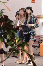 DEMI SIMS and FRANCESCA FARAGO on Vacation in Mexico 02/11/2021