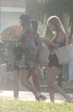 DEMI SIMS and FRANCESCA FARAGO on Vacation in Mexico 02/11/2021