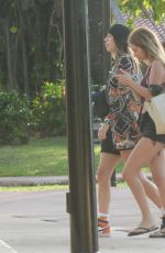 DEMI SIMS and FRANCESCA FARAGO on Vacation in Mexico 02/11/2021