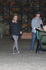 DENISE RICHARDS and Aaron Phypers Shopping at Whole Foods in Malibu 02/04/2021