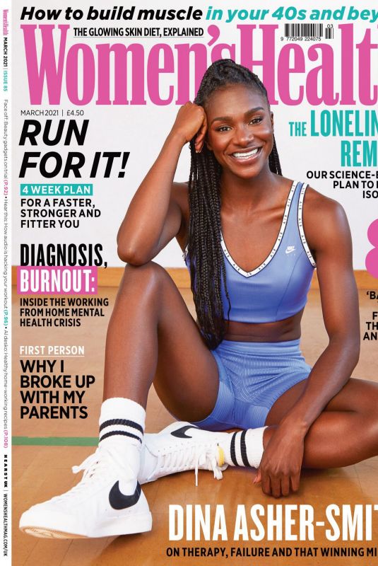 DINA ASHER-SMITH in Women’s Health Magazine, UK March 2021
