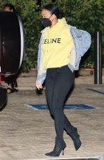 DRAYA MICHELE and Tyrod Taylor Night Out in Malibu 02/27/2021