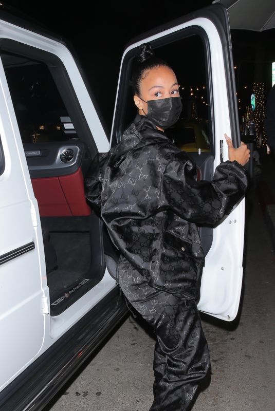 DRAYA MICHELE at Mr. Chow in Beverly Hills 02/24/2021