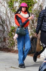 DUA LIPA and Anwar Hadid  Out in  Los Angeles 02/15/2021