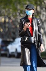 DUA LIPA Out and About in Los Angeles 02/02/2021
