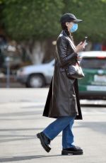 DUA LIPA Out and About in Los Angeles 02/02/2021