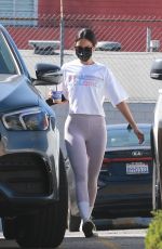 EIZA GONZALEZ Leaves a Gym in Los Angeles 02/22/2021