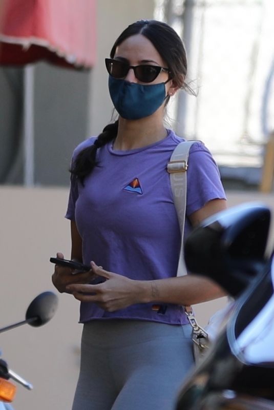 EIZA GONZALEZ Leaves a Gym in Los Angeles 02/23/2021