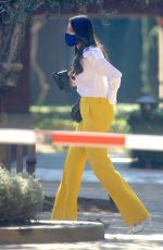 EIZA GONZALEZ Leaves a Meeting in Los Angeles 02/08/2021