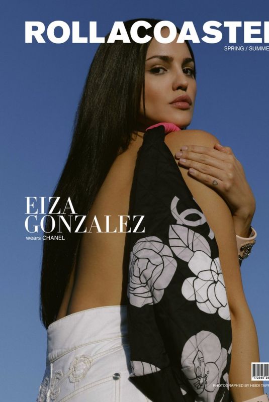 EIZA GONZALEZ on the Cover of Rollacoaster Magazine, Spring/Summer 2021