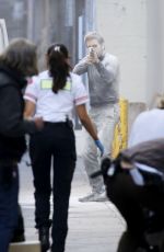 EIZA GONZALEZ on the Set of Ambulance in Los Angeles 02/03/2021