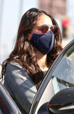 EIZA GONZALEZ Out with a Plant in Los Angeles 02/07/2021