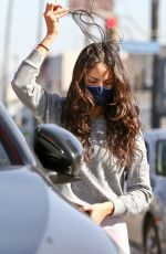 EIZA GONZALEZ Out with a Plant in Los Angeles 02/07/2021