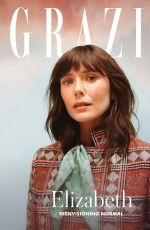 ELIZABETH OLSEN in Grazia Magazine, Italy February 2021