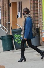 ELLA EMGOFF Out in New York 02/20/2021