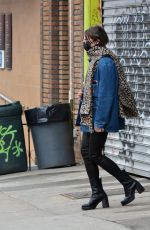 ELLA EMGOFF Out in New York 02/20/2021