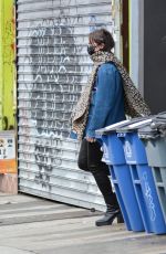 ELLA EMGOFF Out in New York 02/20/2021