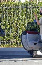 ELLEN DEGENERES Out in Montecito 02/27/2021