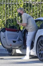 ELLEN DEGENERES Out in Montecito 02/27/2021