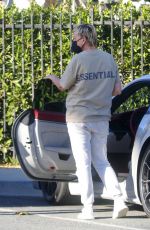 ELLEN DEGENERES Out in Montecito 02/27/2021