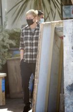 ELLEN DEGENERES Shopping for High End Fine Art at Luca in Montecito 02/05/2021