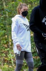 ELLEN POMPEO and Chris Ivery Out Hiking at Griffith Park in Los Feliz 02/16/2021