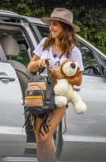 ELSA PATAKY Arrives in Sydney on a Private Jet 02/28/2021