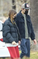 EMILIA MERKELL Leaves Vitamin Bar in Malibu 02/01/2021