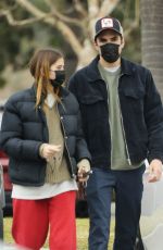 EMILIA MERKELL Leaves Vitamin Bar in Malibu 02/01/2021