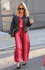 EMILY ATACK Arrives at Saturday Kitchen in London 02/27/2021