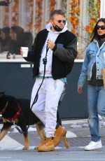 EMILY RATAJKOWSKI and Sebastian Bear McClard Out with Their Dog in New York 02/21/2021