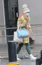 EMMA BARNETT Leaves BBC Studio in London 02/03/2021