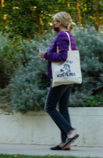 EMMA ROBERTS Leaves Her Home in Los Angeles 02/23/2021