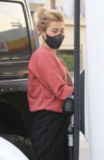 EMMA SLATER at a Gas Station in Studio City 02/19/2021