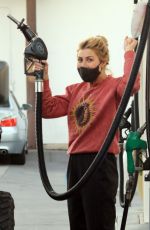 EMMA SLATER at a Gas Station in Studio City 02/19/2021