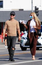 EMMA SLATER Out for Lunch with a Friend in Sherman Oaks 02/22/2021