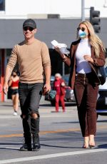EMMA SLATER Out for Lunch with a Friend in Sherman Oaks 02/22/2021