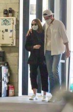 EMMA STONE Leaves a Medical Building in Los Angeles 02/26/2021