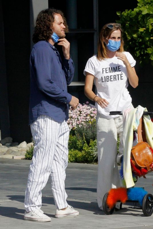 EMMA WATSON and Leo Robinton Out in Los Angeles 02/05/2021