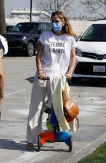 EMMA WATSON at LAX Airport in Los Angeles 02/06/2021
