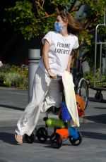 EMMA WATSON at LAX Airport in Los Angeles 02/06/2021