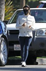 EVA LONGORIA Out in Beverly Hills 02/18/2021