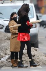FAMKE JANSSEN Out in New York 02/15/2021