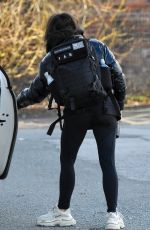 FAYE BROOKES Leaves Training Session in Manchester 02/10/2021
