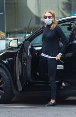 FELICITY HUFFMAN Out in Beverly Hills 02/16/2021