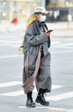 FKA TWIGS Out and About in New York 02/17/2021
