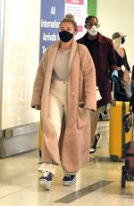 FLORENCE PUGH at LAX Airport in Los Angeles 02/18/2021