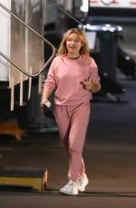 FLORENCE PUGH on the Set of Don